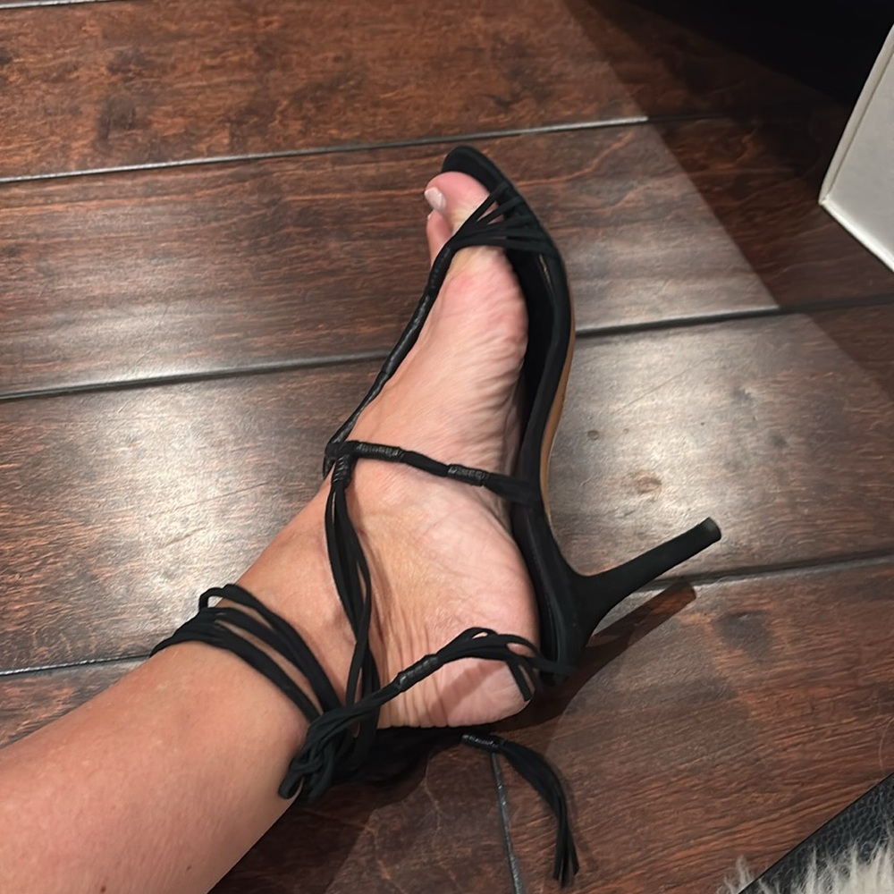 Isabel Marant black suede heels - Picture 6 of 8